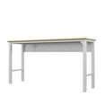 thumbnail image 5 of Fortress 72.4" Natural Wood and Steel Garage Table y, 5 of 11