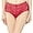 Armature Red, variant on Everyday Smooth High-Waist Lace Thong Armature Red 5 Women's