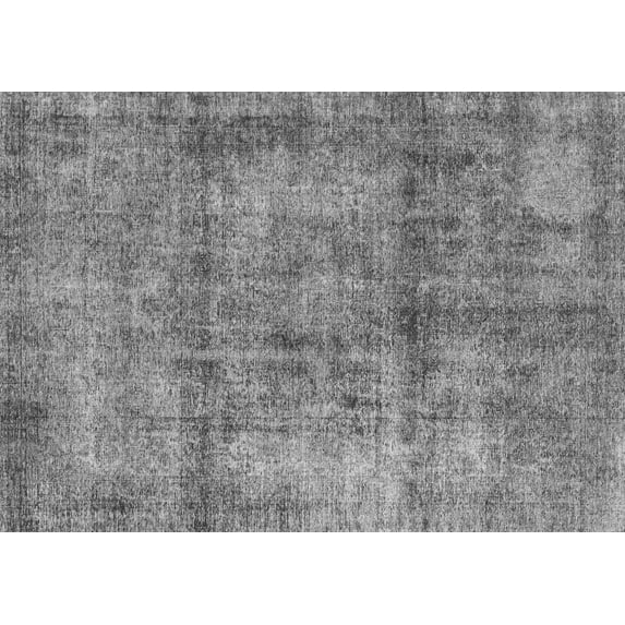 Ahgly Company Indoor Rectangle Abstract Gray Modern Area Rugs, 2' x 4'