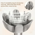 thumbnail image 4 of AFDD Curl-Defining Diffuser Attachment for Shark FlexStyle Adjustable Prongs Diffuser Compatible With Shark Flex Style Attachment Reduces Frizz Defines Curls Lifts Roots for Curly and Coily Hair, 4 of 8
