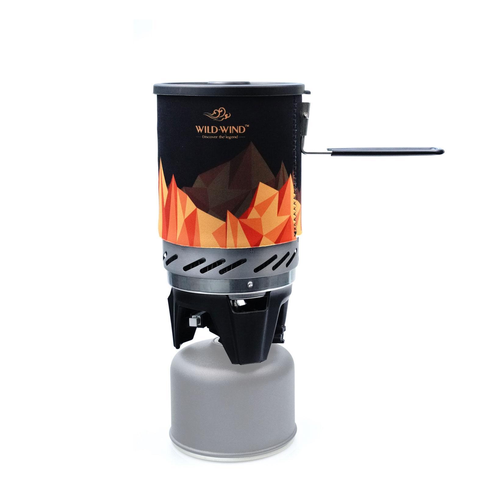 Portable Backpacking Stove; WILDWIND X0 Lightweight Camping Stove