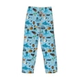 thumbnail image 3 of Lsque Animal Pirate Print Men's Pajama Pants, Lounge Pant - Comfortable Home Wear,Elastic Waistband, Stylish Design-XX-Large, 3 of 9