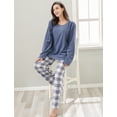 thumbnail image 5 of Richie House Women's Soft & Warm Lightweight Fleece Pajama Set RHW2857, 5 of 5