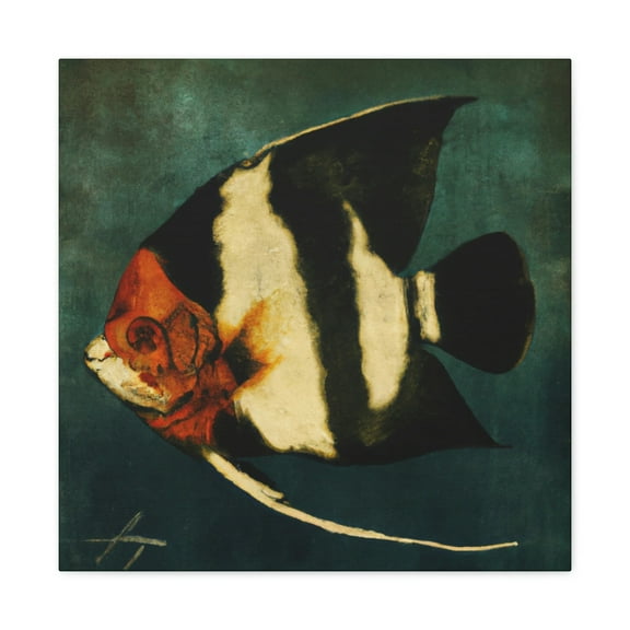 Divine Angelfish Dreams - Canvas