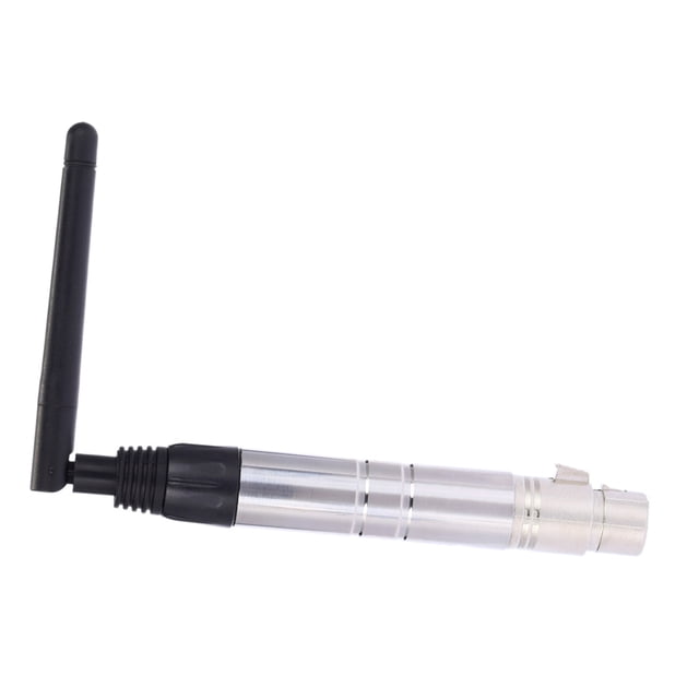 Receptor Inalámbrico de Larga Distancia 23Dbm 1000M Xlr de 3 Pines Con Antena Tomshoo Receptor DMX