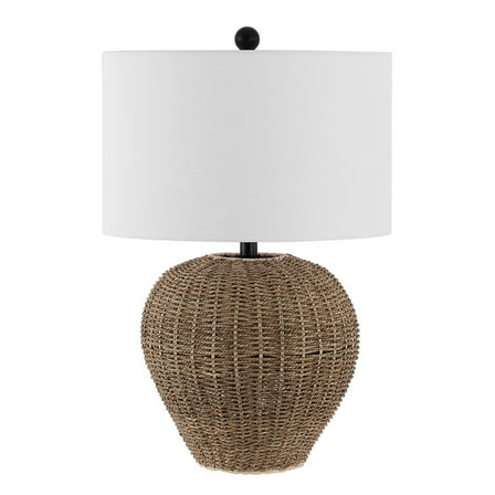 SAFAVIEH Firth 23.5 in. Organic Woven Table Lamp, Rattan