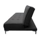 thumbnail image 3 of Sofa Cama Reclinable Zeus Lino Gris Oxford Futon Matrimonial 3 Posiciones EL BAZAR STORE Moderno Abotonado, 3 of 4