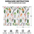 thumbnail image 2 of Sushi (17)_7 Curtains-blackout Curtains Bedroom Decor Living Room Darkening Grommet Window Drapes 2 Panels Set 42"x 63", 2 of 2