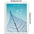thumbnail image 5 of Americanflat A2 16.5x23.4 Picture Frame with Polished Plexiglass Signature Collection Frames Wall Display - White, 5 of 7
