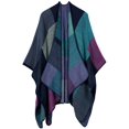 thumbnail image 1 of Oversize Open Front One Piece Knitted Cardigans Sweaters Outwear Coat Shawl for Women, 1 of 1