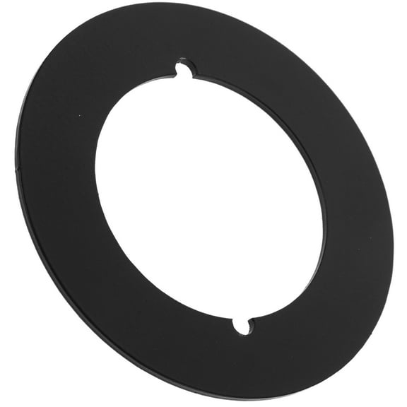 NICEXMAS Door Latch Cover Door Knob Plate Black Stainless Steel 1Pack