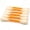 Yellow, variant on 6 Pack Cotton Swab Shaped Sensory Sticks, Soft Wool Felt Interactive Toys, Durable Teething & Chewing Tools for Stress Relief and Play