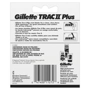 Gillette Men's Trac II Plus Razor Blade Refills, 10 Count