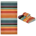 thumbnail image 7 of Dreamtimes Towel Set of 3,Mexican Serape Stripes 1 Bath Towel, 1 Towel, 1 Small Square Towel, Strong Soft and Compact Absorbent Yoga Gym Hotel Excellent Choice., 7 of 7
