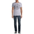 thumbnail image 2 of Nintendo Animal Crossing Gray Men's and Big Men's Graphic T-Shirt, 2 of 6