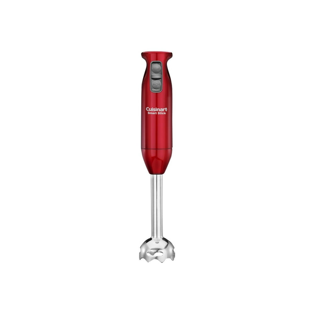 Cuisinart CSB75MRFR Smart Stick 2Speed Immersion Hand Blender, Red