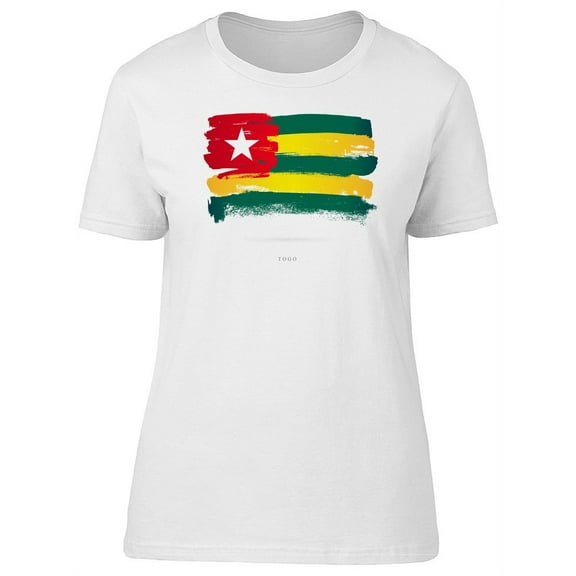 Paint Of The Flag Of Togo T-Shirt Men -Image by Shutterstock, Male 3X-Large