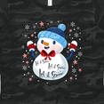 thumbnail image 4 of Inktastic Holiday Snowman Women's T-Shirt, 4 of 5