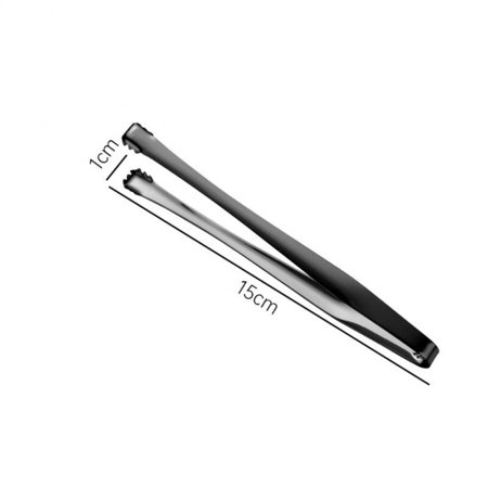 

Mini Stainless Steel Sugar Tongs For Coffee Small Ice Clips Kitchen Utensils Food Clips BBQ Clips Kitchen Bar Gadgets
