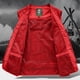 thumbnail image 5 of Camiseta sin mangas con cuello en V para hombre, informal, holgada, a la moda, para voluntariado, para exteriores, emergencias, multibolsillos, multifuncional, con cremallera, de nailon., 5 of 6