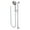 Chrome, variant on MOEN 3670EP Eco-Performance 5-Spray Round Wall Bar Shower Kit with Handshower in Chrome