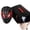 Black&Red, variant on Electric Blink Superhero Mask, Ring Remote Controlled Eye Movement Headgear for Hero Cosplay & Costume Fun