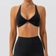 thumbnail image 2 of Sujetador deportivo con espalda abierta para mujer, con tirantes, para yoga y running, poliéster/spandex, sujeción media, S-XL, 2 of 6