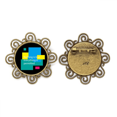 thumbnail image 1 of Nada es verdad, todo esta permitido Broche de flores, regalo de joyería para mujeres y niñas Unbranded M, 1 of 3