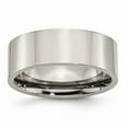 thumbnail image 2 of Primal Steel Titanium 8mm Flat Band, 2 of 10