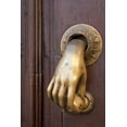 thumbnail image 2 of Paulson, Don 13x18 White Modern Wood Framed Museum Art Print Titled - Mexico Detail of a door and door knocker, 2 of 4