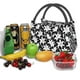 thumbnail image 3 of Fotbe Lilies Flowers Bolsa Térmica Portátil con Estampado, Bolsa de Entrega de Alimentos Aislada, Bolsa Reutilizable de Gran Capacidad para Comidas y Supermercado, 3 of 6