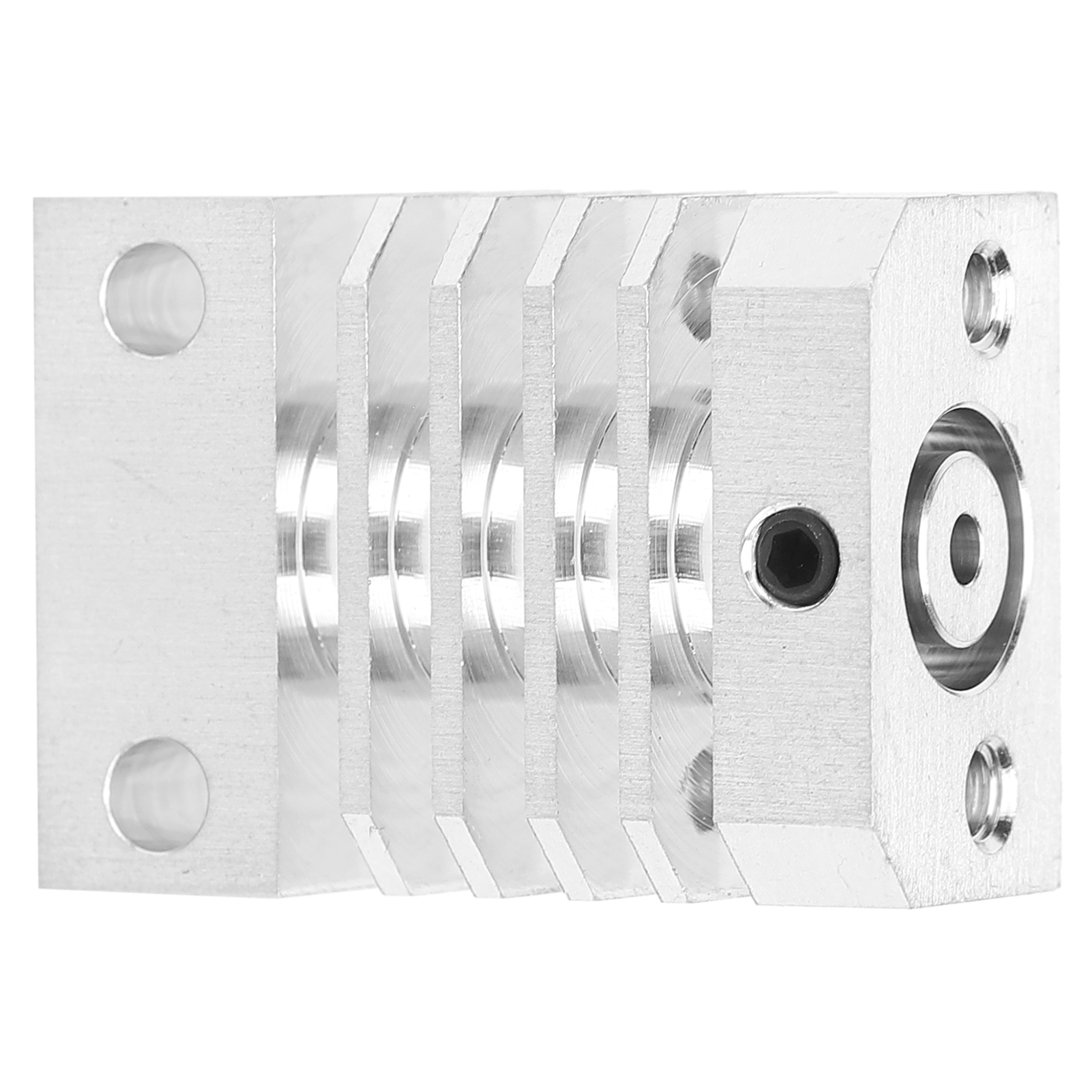 Hot End Heatsink Block For Cr-10 Extruder Heat Sink Aluminum Tube 3d 