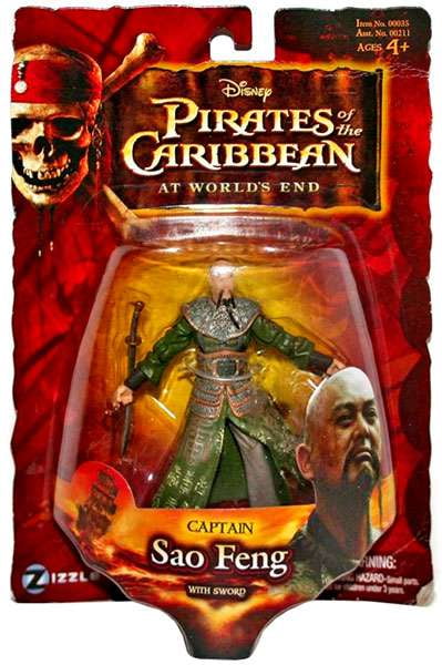 Zizzle Pirates of The Caribbean Dead Man's Chest Ragetti Action Figure for sale online 