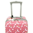 thumbnail image 4 of Travelers Club 5-Pc Kids Luggage Set With 360° 4-Wheel Spinner System, Unicorn, 4 of 7