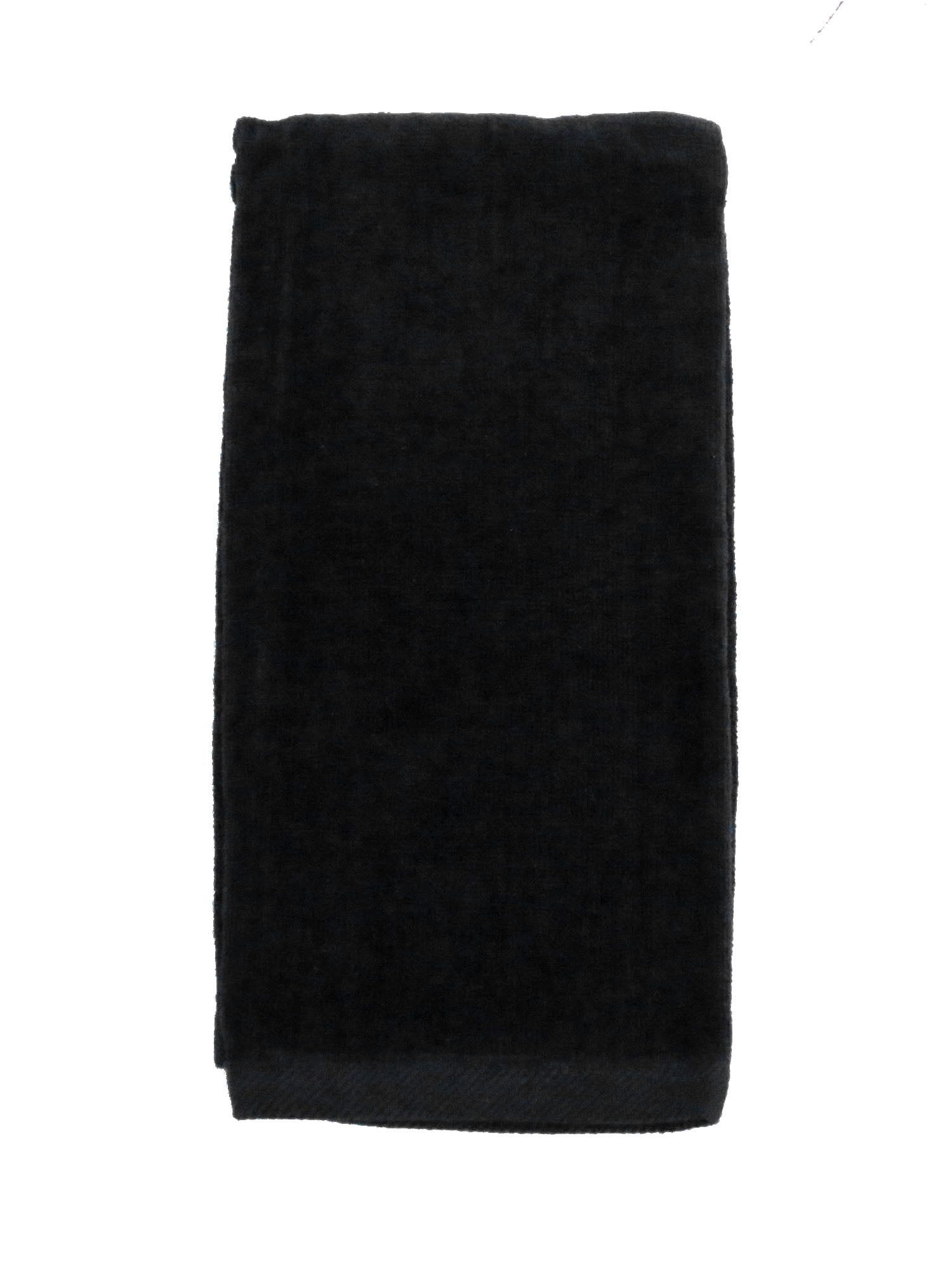Microfiber Velour Sublimation Sports Towel, Black