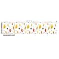 thumbnail image 2 of Ambesonne Autumn Fabric by the Yard Upholstery, Modern Art Themed Simplistic, 3 Yards, Earth Yellow Vermilion, 2 of 4