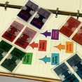 thumbnail image 4 of 250Pieces Sign Here Tabs, Reusable Date Here Tabs, Easy to Post Colorful Sign Here Stickers for Planner Notary Books, 4 of 8