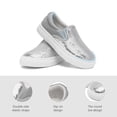 thumbnail image 4 of Unisex Adult Glitter Slip-On Shoes Fashion Low Top Sparkly Sneakers Casual Shiny Sequin Tennis Walking Shoes, 4 of 7