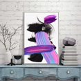 thumbnail image 3 of IDEA4WALL Framed Canvas Wall Art for Living Room, Bedroom Colored Brush Canvas Prints for Modern Home Decoration Ready to Hang, 3 of 4