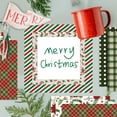 thumbnail image 4 of 24Pcs/Set Double-Sided Merry Christmas Scrapbook Paper Christmas Flower Xmas Tree Elk Patterned Paper Green Red Decorative Craft Paper for Card Making Photo Album Holiday Crafts, 4 of 7