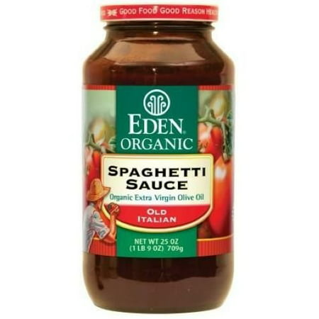Eden Foods Eden Organic Spaghetti Sauce, 25 oz (Best Organic Spaghetti Sauce)