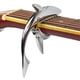 thumbnail image 1 of Cejilla de guitarra de aleación de zinc Shark Capo para guitarra acústica y eléctrica con buena sensación en la mano, sin zumbidos de trastes y duradera (plata), 1 of 5
