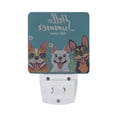 thumbnail image 2 of Hello Summer Cute Dog Night Light 2 Pack LED Nightlight Plug into Wall Dusk to Dawn Sensor Soft White, 2 of 7
