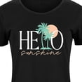 thumbnail image 3 of Instant Message - Hello Sunshine Palms - Women's Any Way Dress, 3 of 7