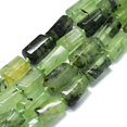thumbnail image 1 of Natural Prehnite Beads Strands Nuggets 11~14x6~8mm Hole: 0.9mm about 28~32pcs/strand 15.75''(40cm), 1 of 3