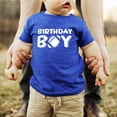thumbnail image 2 of Birthday Boy Football Sports Lover Birthday Shirt for Boys All Ages Birthday Vintage Royal Shirt 4T, 2 of 5