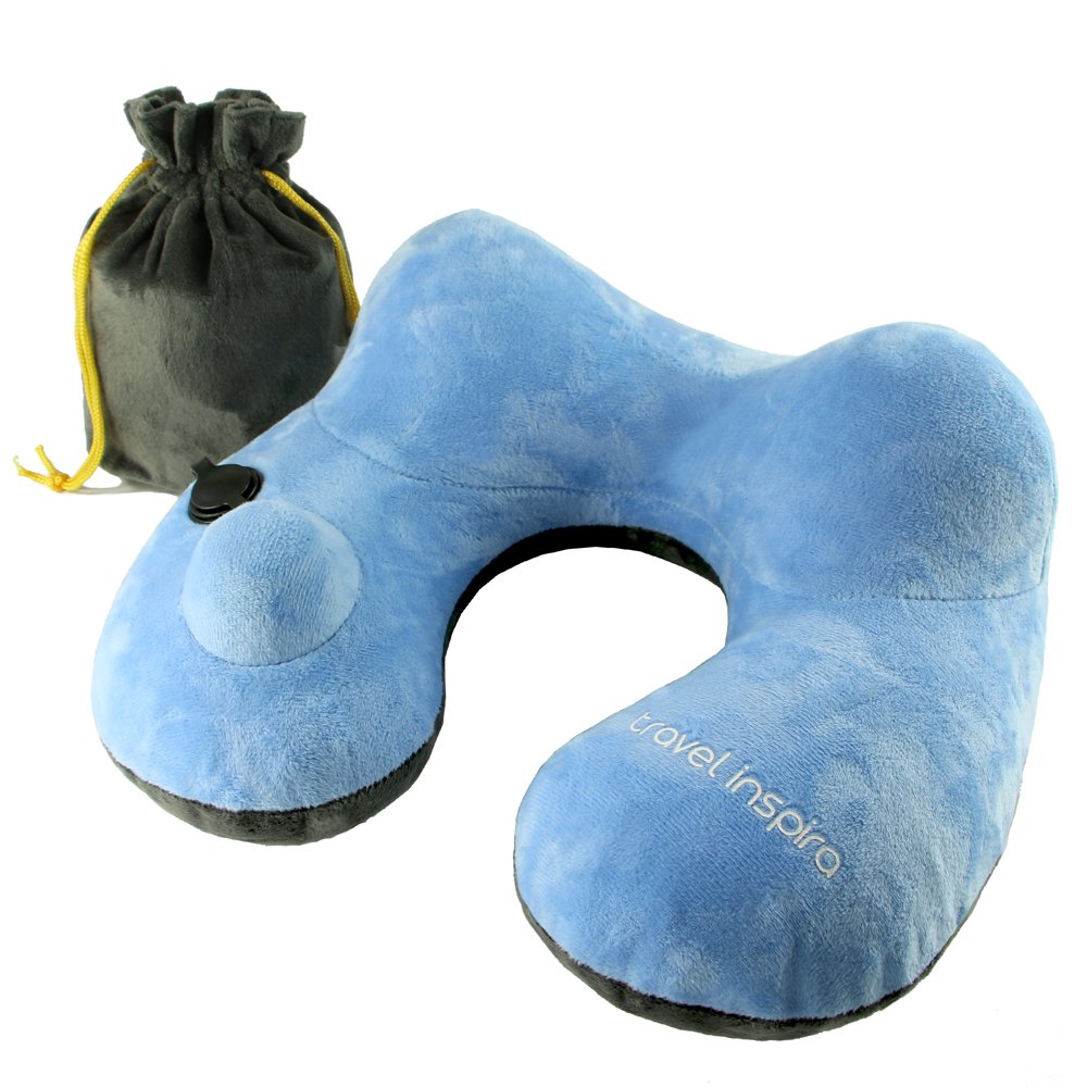 Travel Inspira travel inspira Inflatable Travel Pillow, Neck Support
