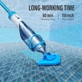 thumbnail image 6 of SUNTEK Cordless Pool Vacuum with Running Time up to 60 Minutes for In-ground Pools& Spas, Telescopic Pole, 6 of 6