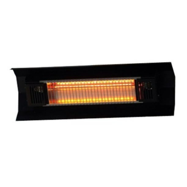 Fire Sense Indoor/Outdoor WallMount Infrared Heater, Black Walmart