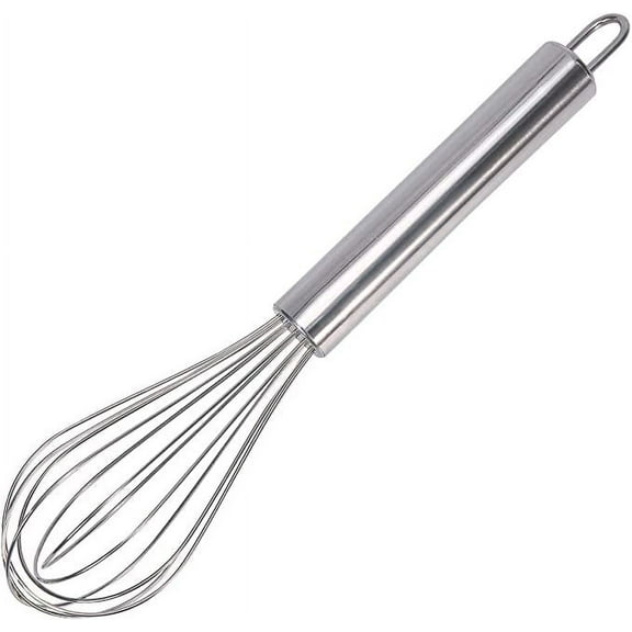 stainless steel small whisk for cheese, coffee, eggs, very handy (8 inches)